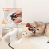 Simulated bird pet toy