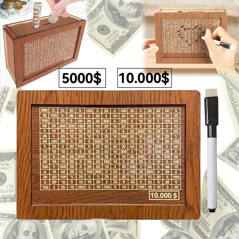 1 Lakh Money Saving Box with Numbers